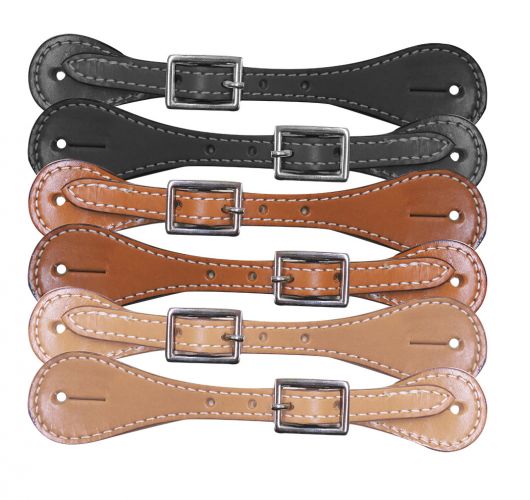 Youth Leather Spur Straps