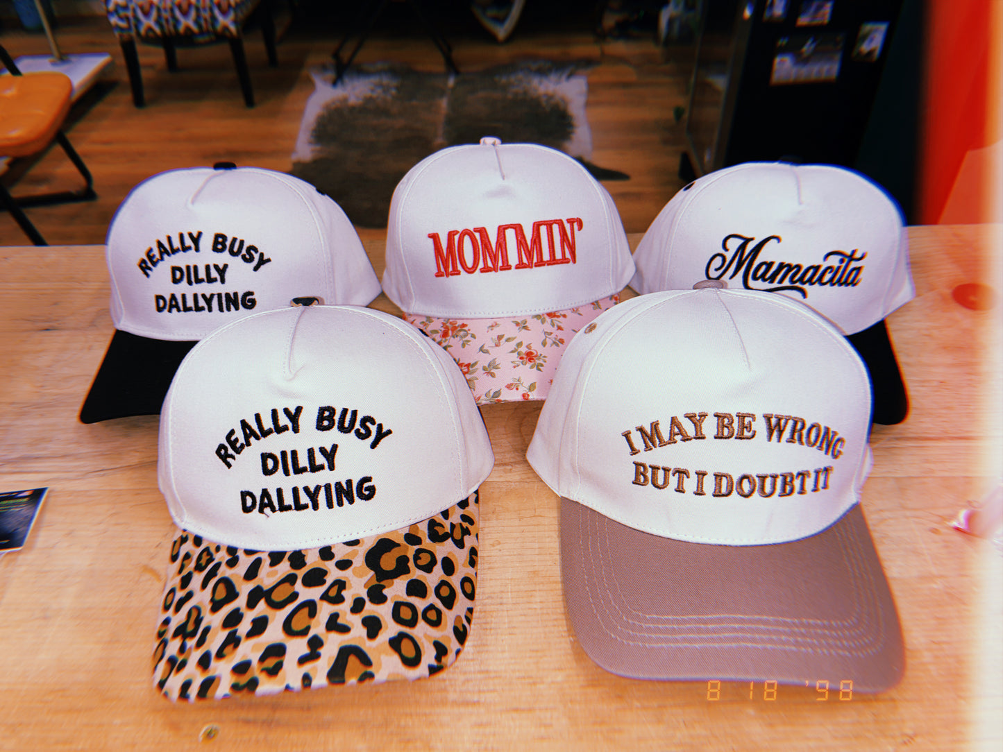 Monogrammed Assorted Hats