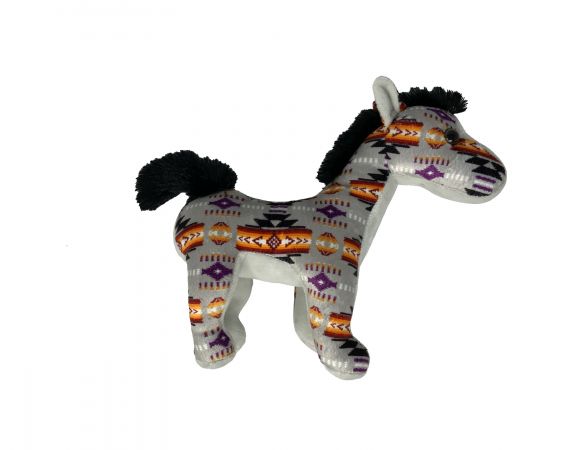 Aztec Stuffed Horse 8"