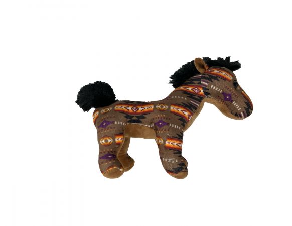 Aztec Stuffed Horse 8"