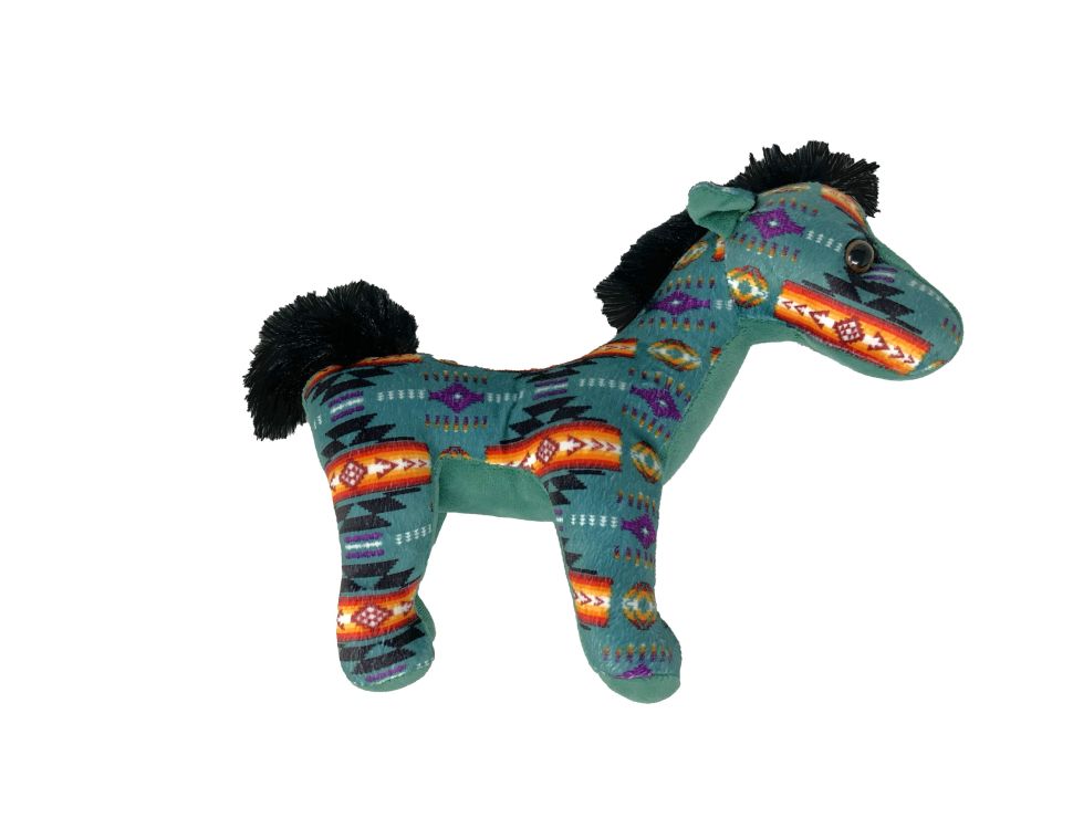 Aztec Stuffed Horse 8"