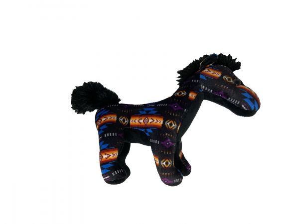 Aztec Stuffed Horse 8"