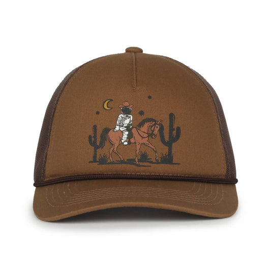 Astronaut Cowboy Horseback Cap