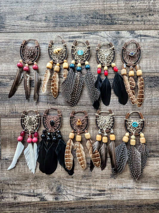 Mini Horseshoe Dreamcatchers