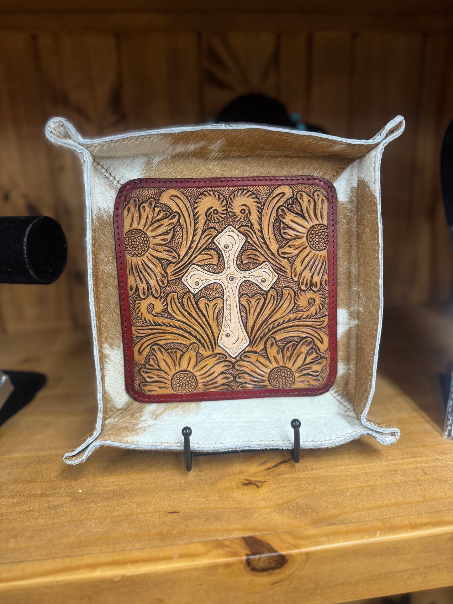 Cowhide Tray