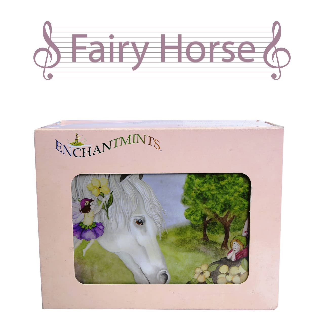 Small Fairy Horse Music Box