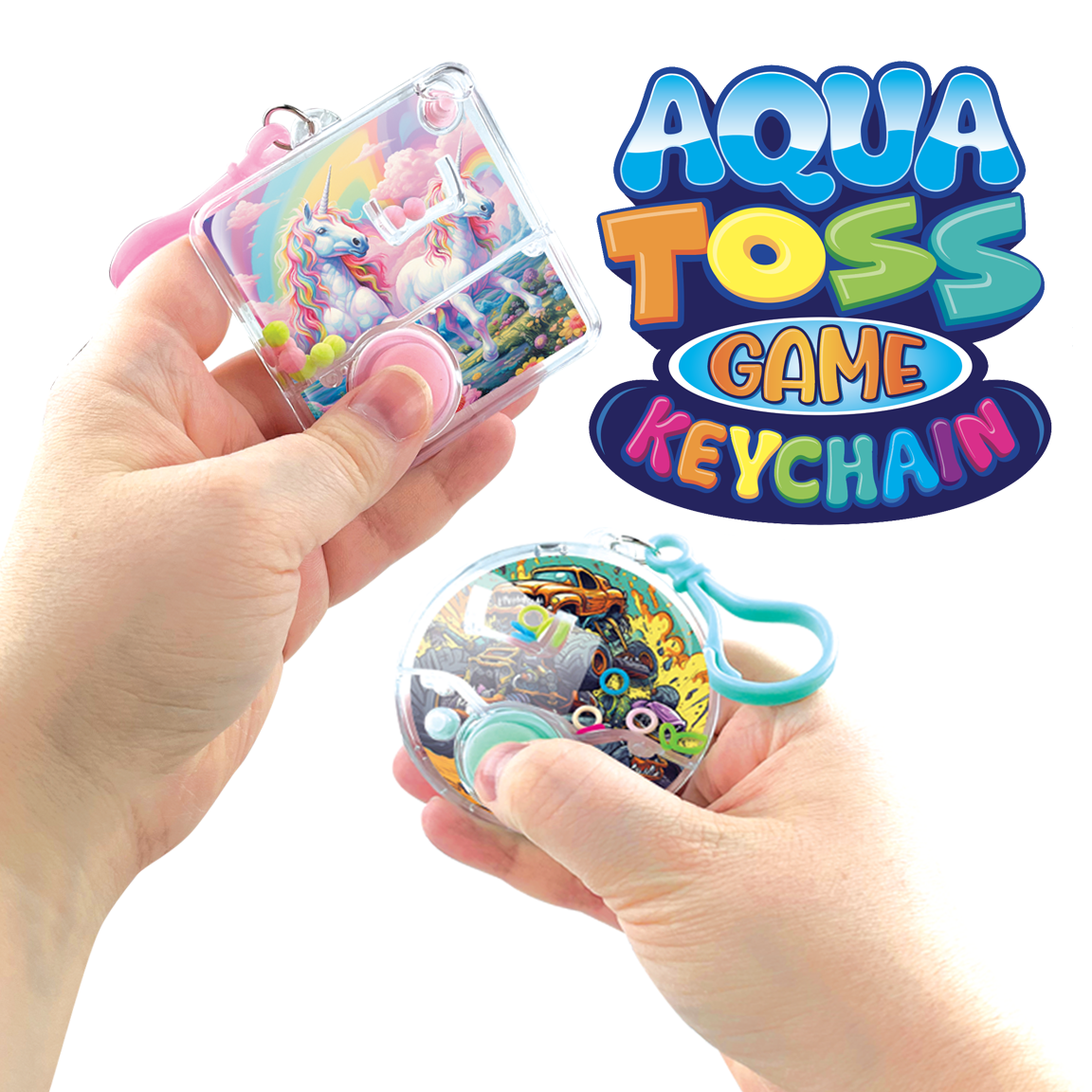 Aqua Ring Water Toss Game Keychain Assortment