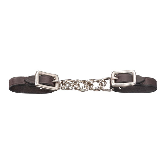 Miniature Leather Curb Chain