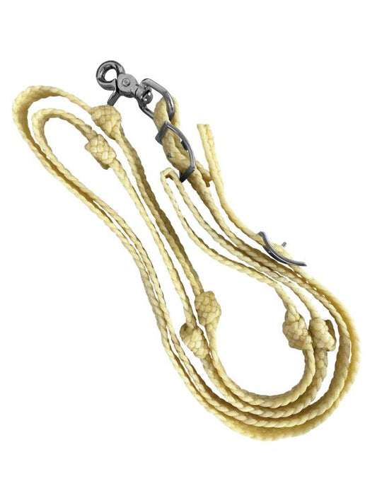 8' Wax Knotted Reins