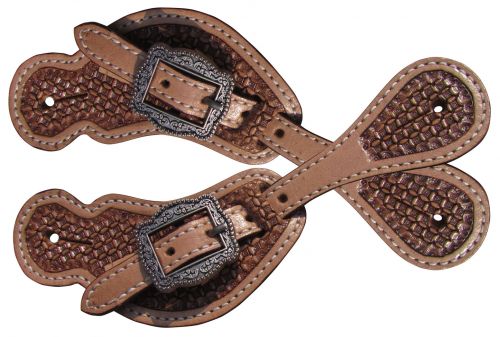 Youth Medium Oil Spur Straps