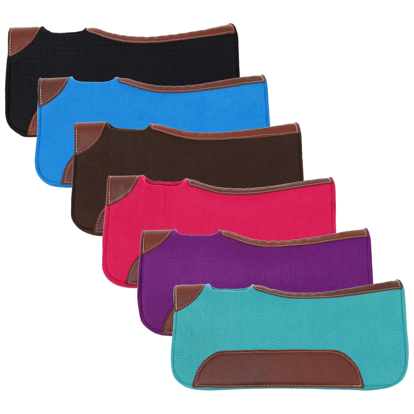 Pony 24" x 24" Contoured Felt Saddle Pad