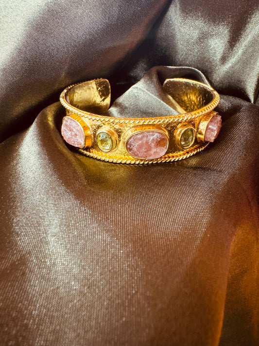 Quartz Gem Cuff