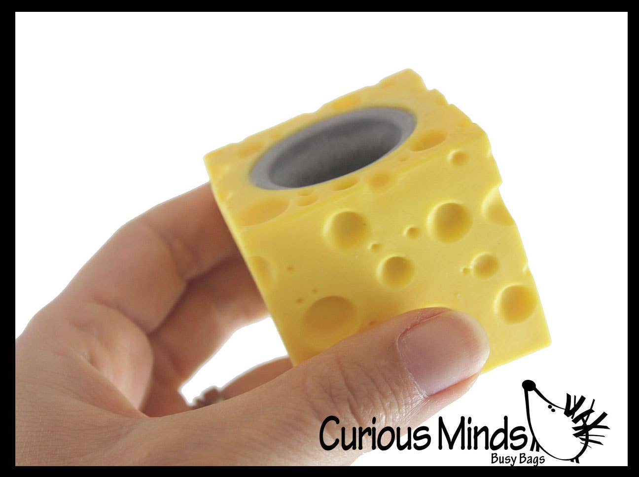 1 Mouse in Cheese - Adorable Pop Up - Cute Squeeze Toy - Fun