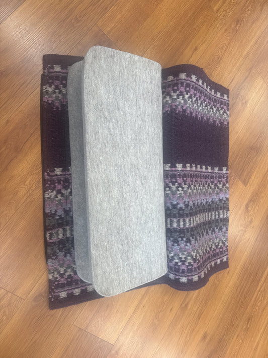 Classic Wool Top Pad 32x34 Mulberry