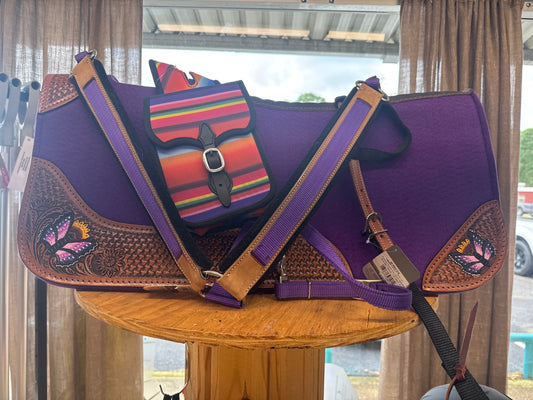 Serape Horn Bag