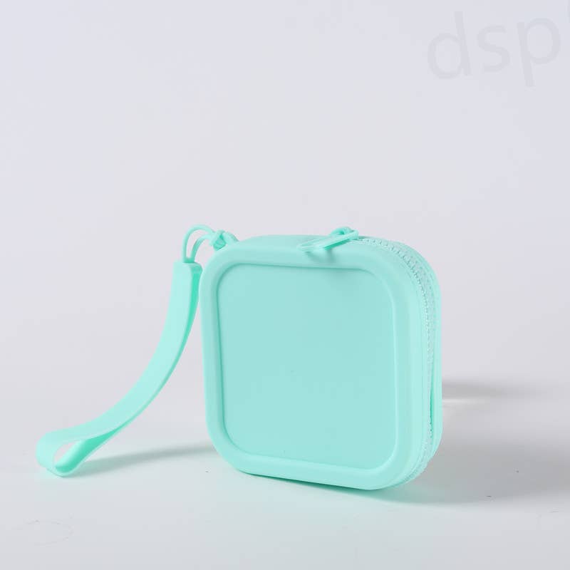 Silicone Zippered Wallet
