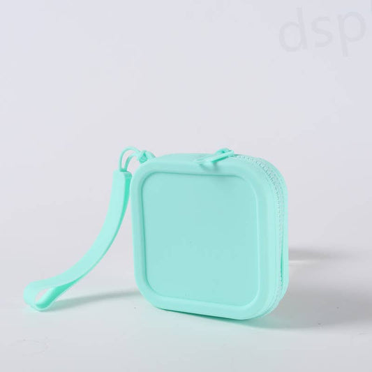 Silicone Zippered Wallet