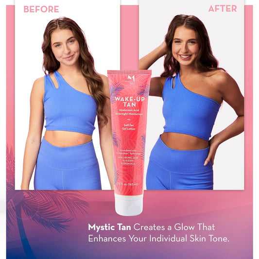 Wake-Up Tan Self-Tanning Hyaluronic Acid Gel Lotion