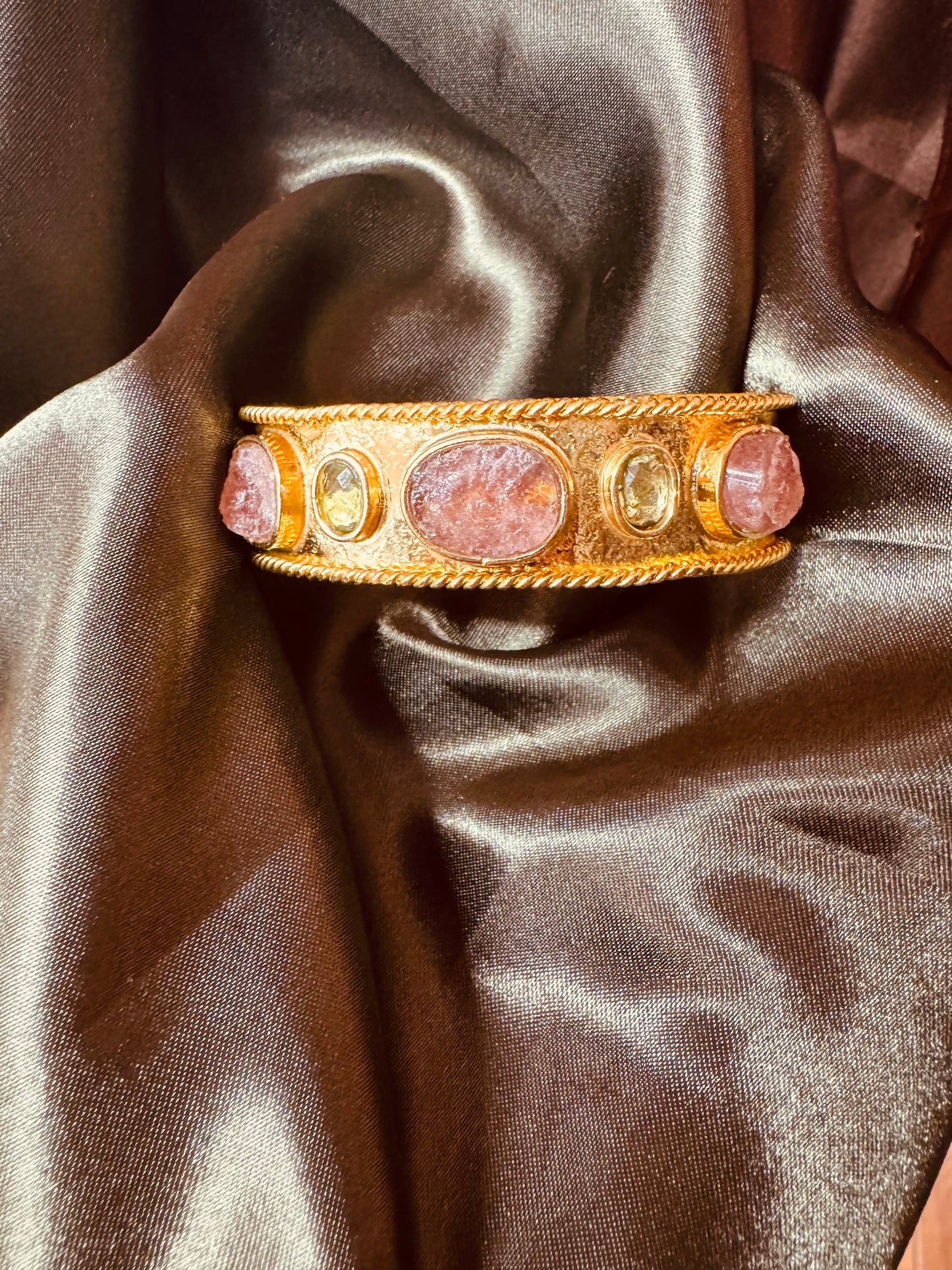 Quartz Gem Cuff