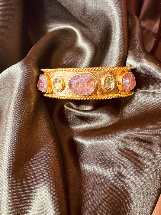 Quartz Gem Cuff