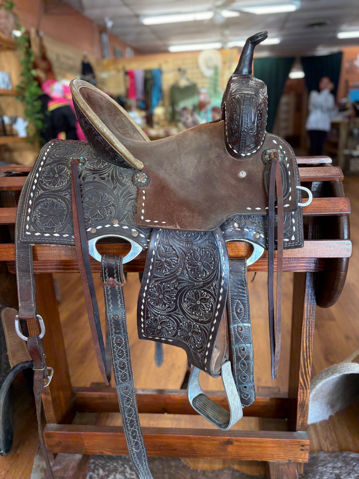 13.5” Corriente Barrel Saddle Bundle #SR