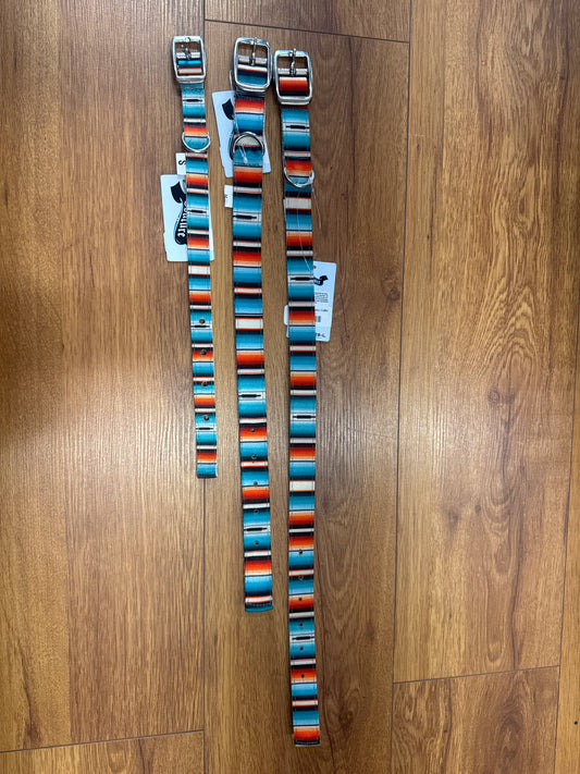 Serape Nylon Dog Collar