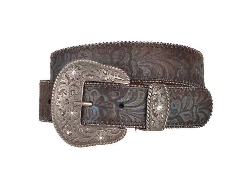 Rhinestone Buckle Belt