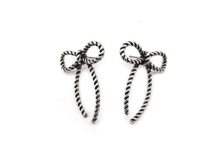 Wire Bow Earrings