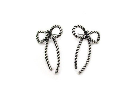 Wire Bow Earrings