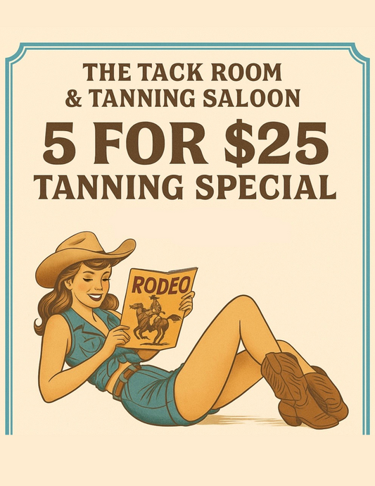 5 for $25 UV Tanning