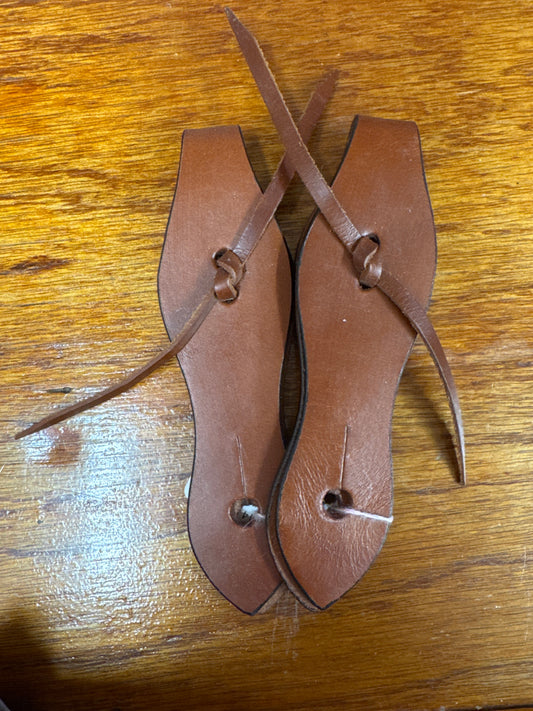 Leather Slobber Straps