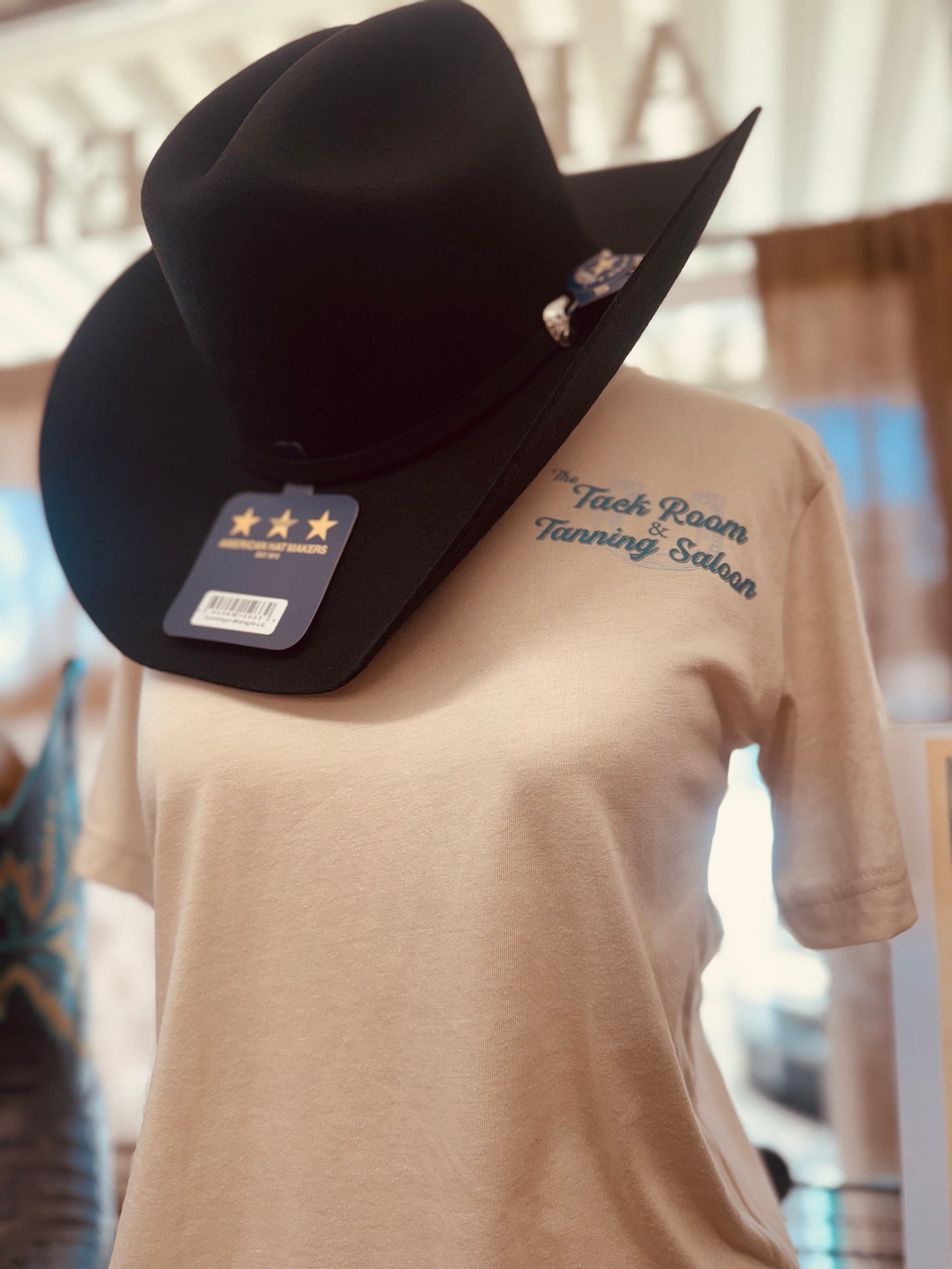 American Hat Makers Black Felt