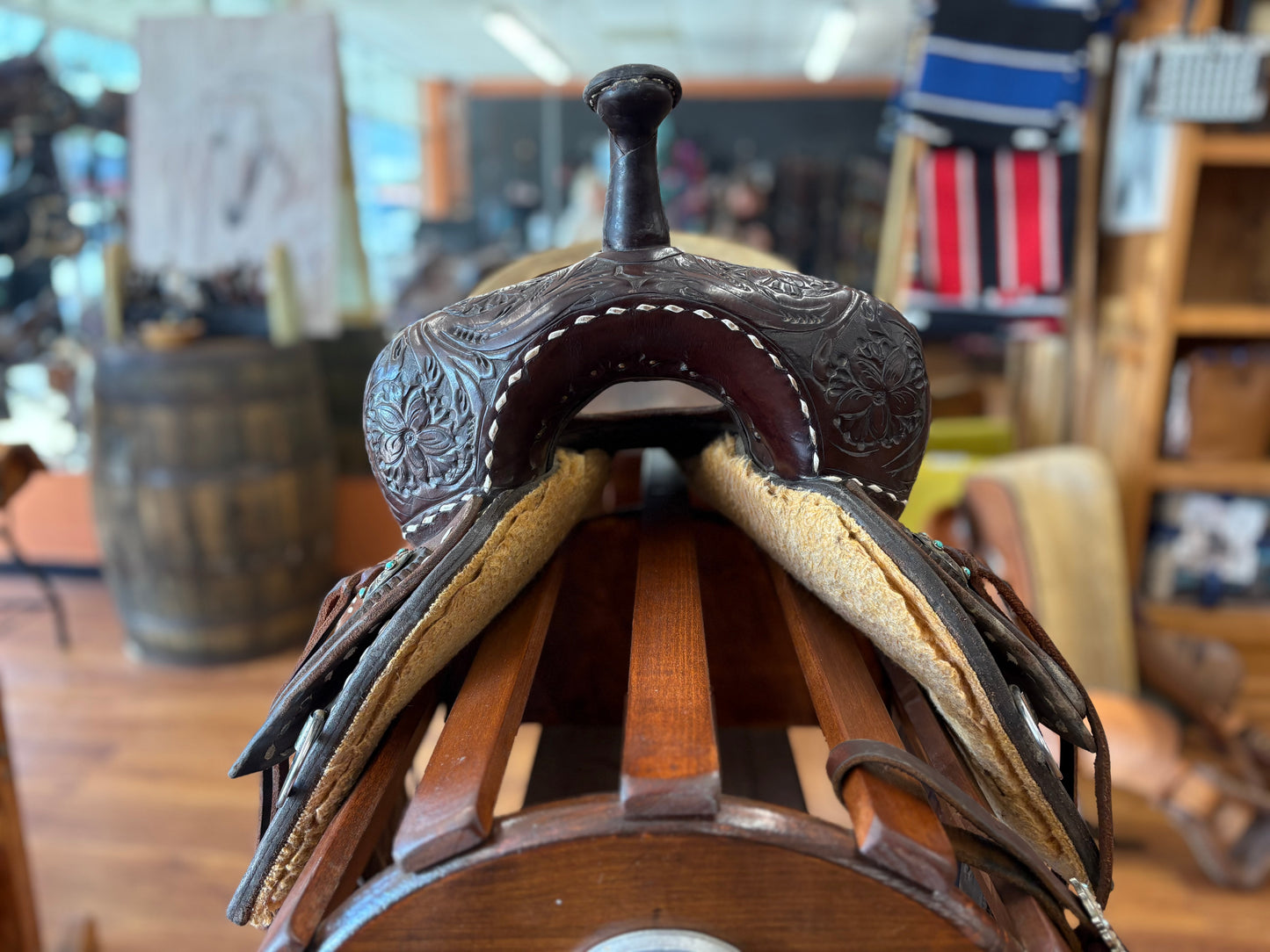 13.5” Corriente Barrel Saddle Bundle #SR