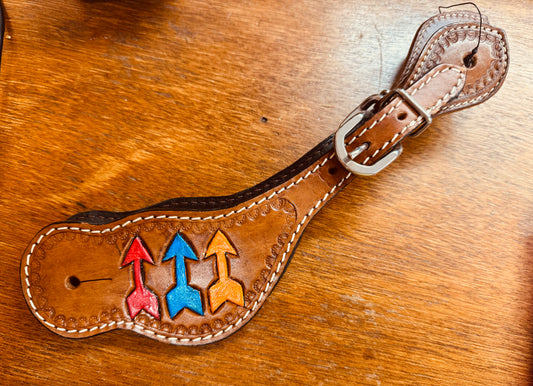 Triple Arrow Spur Straps