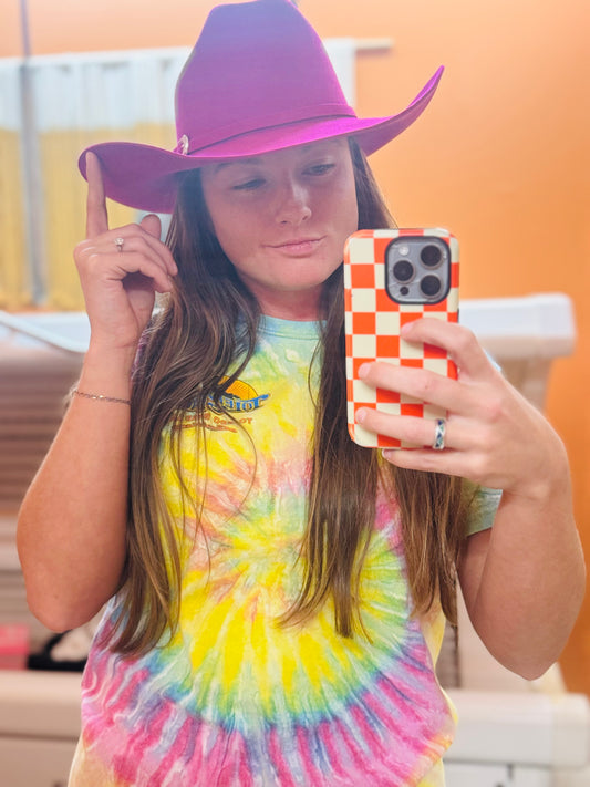 American Hat Makers Pink Medium