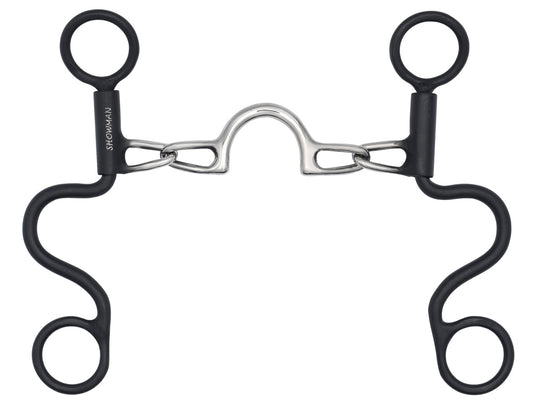 Short Shank Low Port Bit with Chain Mouth