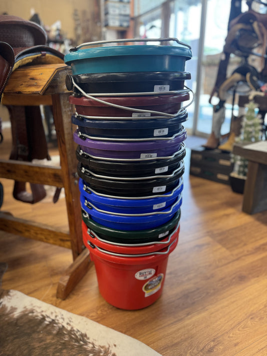 22QT FLAT BACK HEAVY DUTY BUCKET