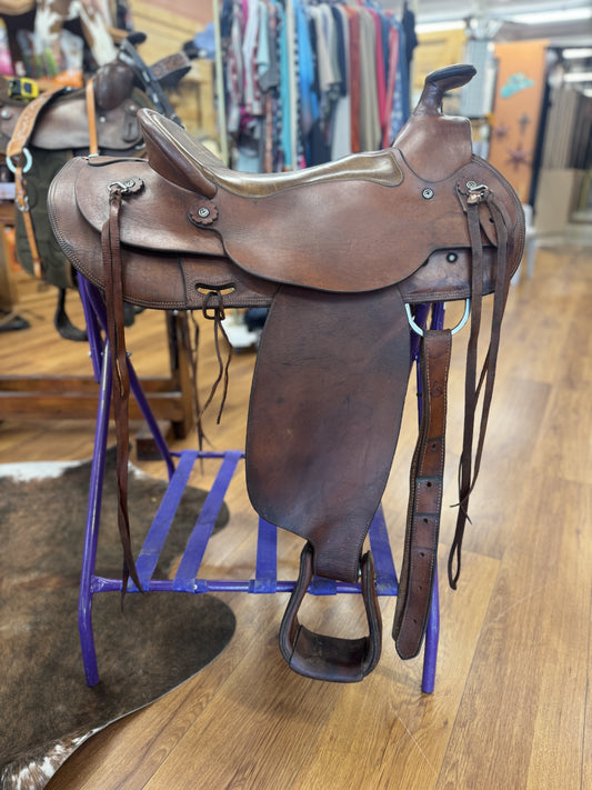 Bill Long Custom Saddle 16”