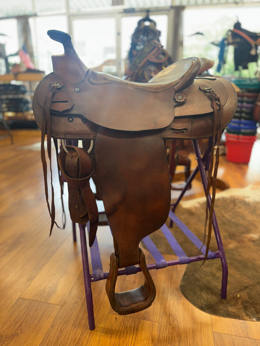 Bill Long Custom Saddle 16”