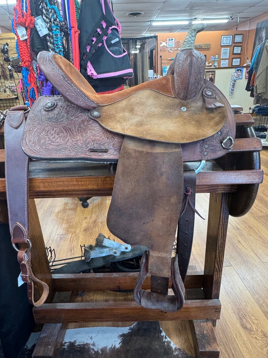 15” Circle Y Barrel Saddle #AG