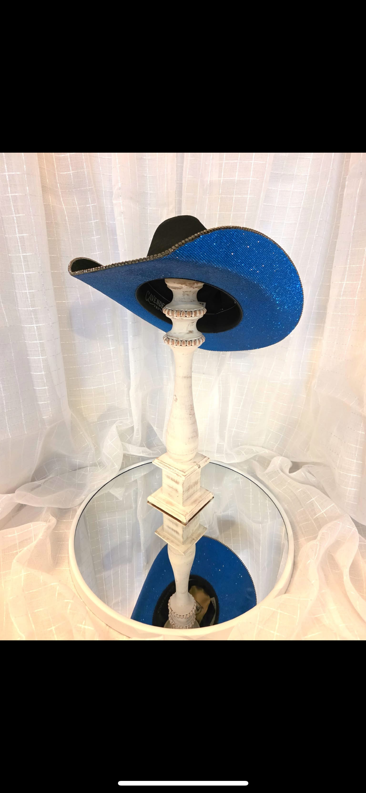 Feelin Royal Blue with Silver Size 7 1/4