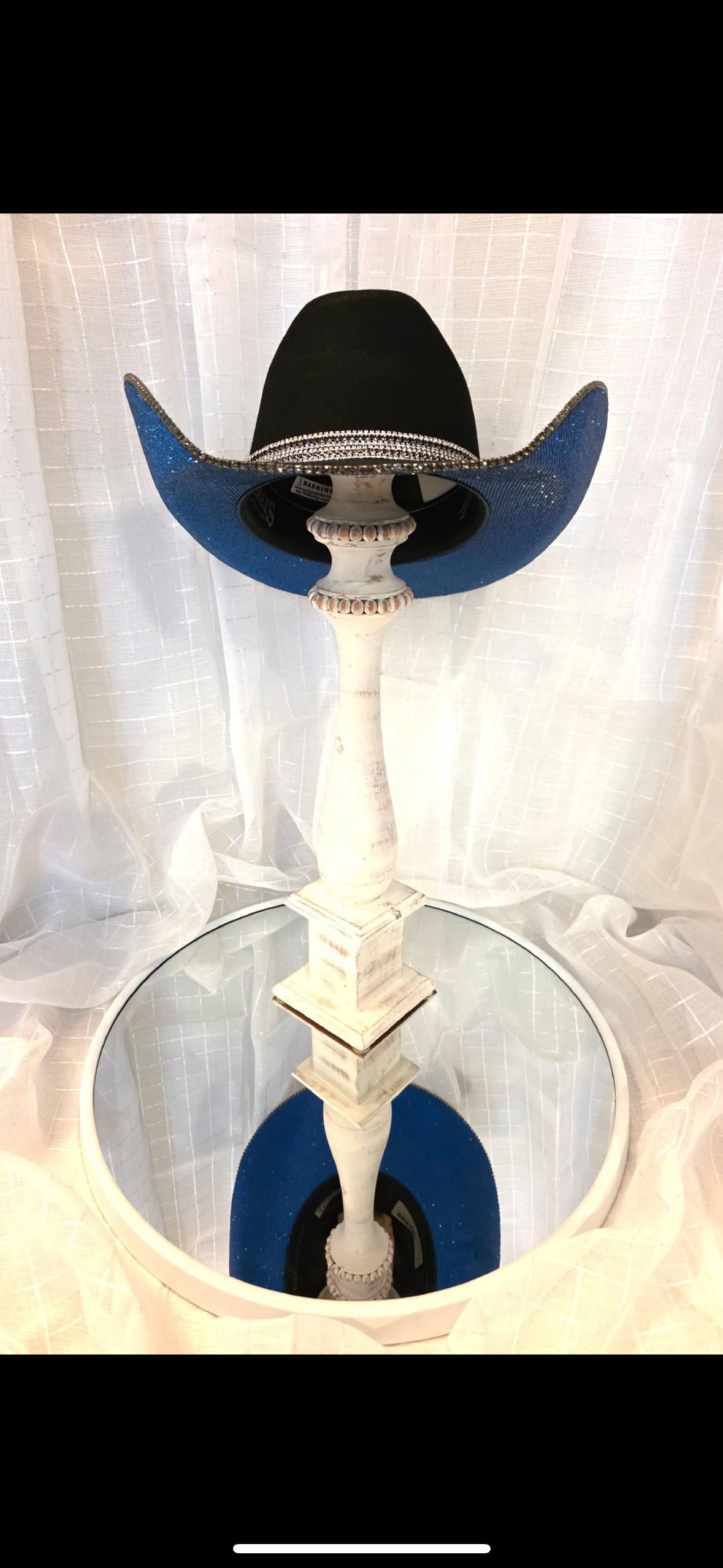 Feelin Royal Blue with Silver Size 7 1/4