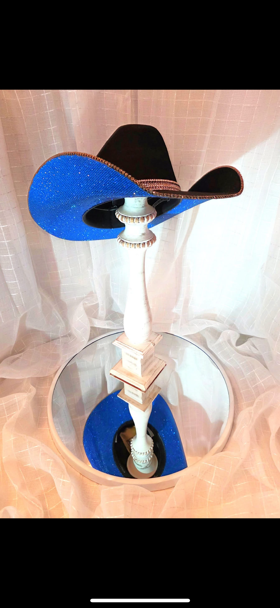 Feelin Royal Blue with Silver Size 7 1/4