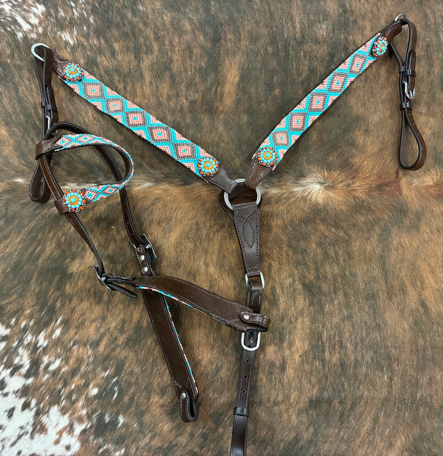 Southwest Woven Fabric Tack Set