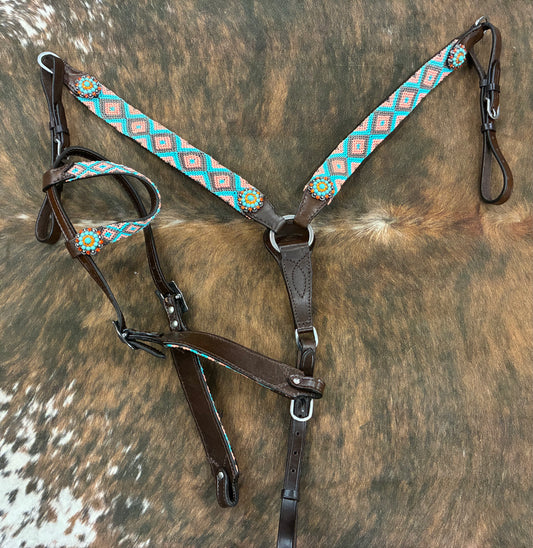 Southwest Woven Fabric Tack Set