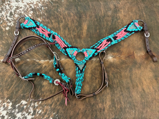 Sangria Mohair Tack Set