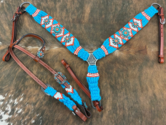 Citrus Sea Mohair Tack Set