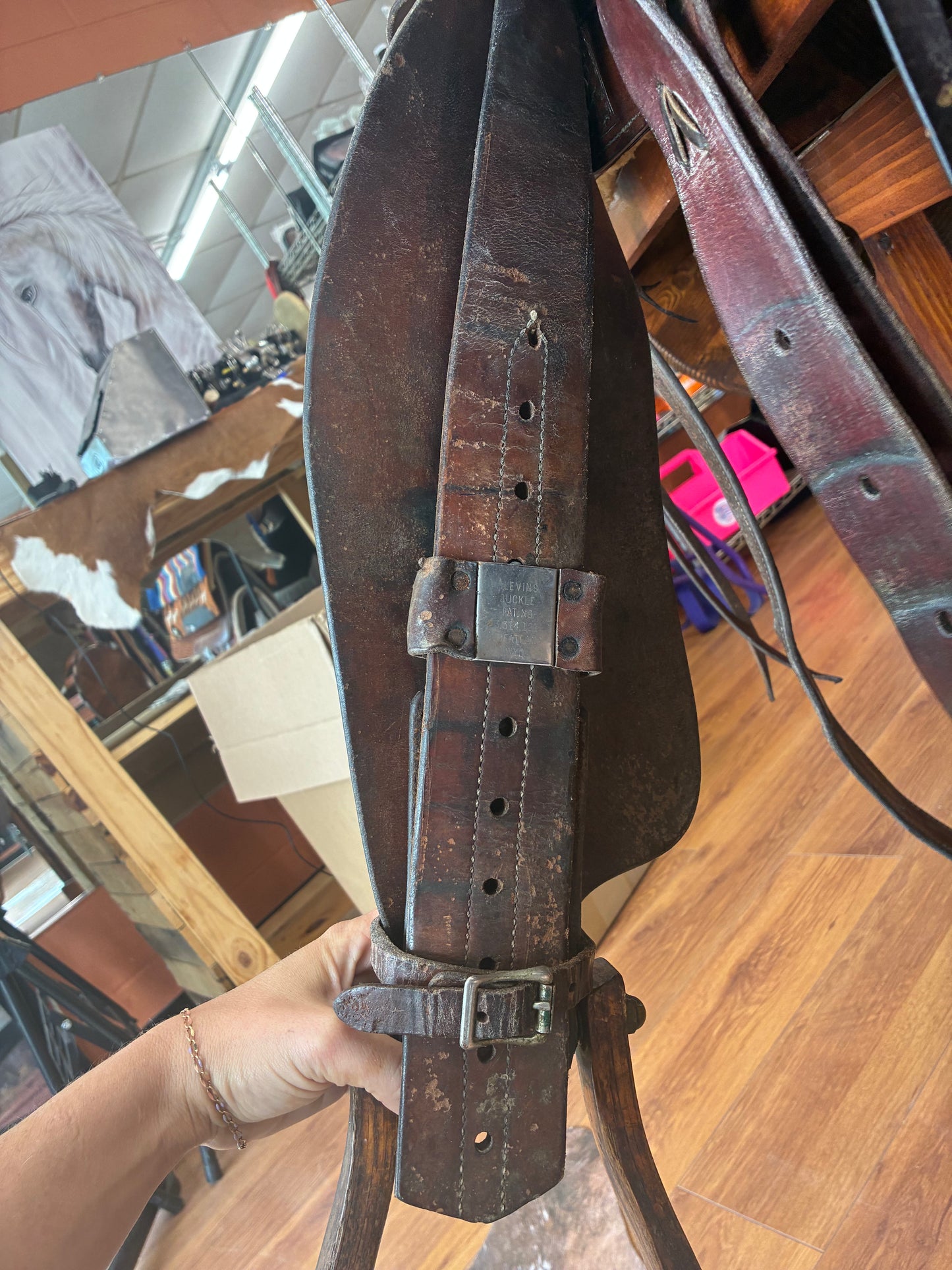 16.5” W B Western World Cutting Saddle