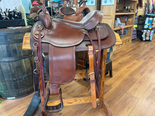 16” Big Horn Flex Tree Trail Saddle