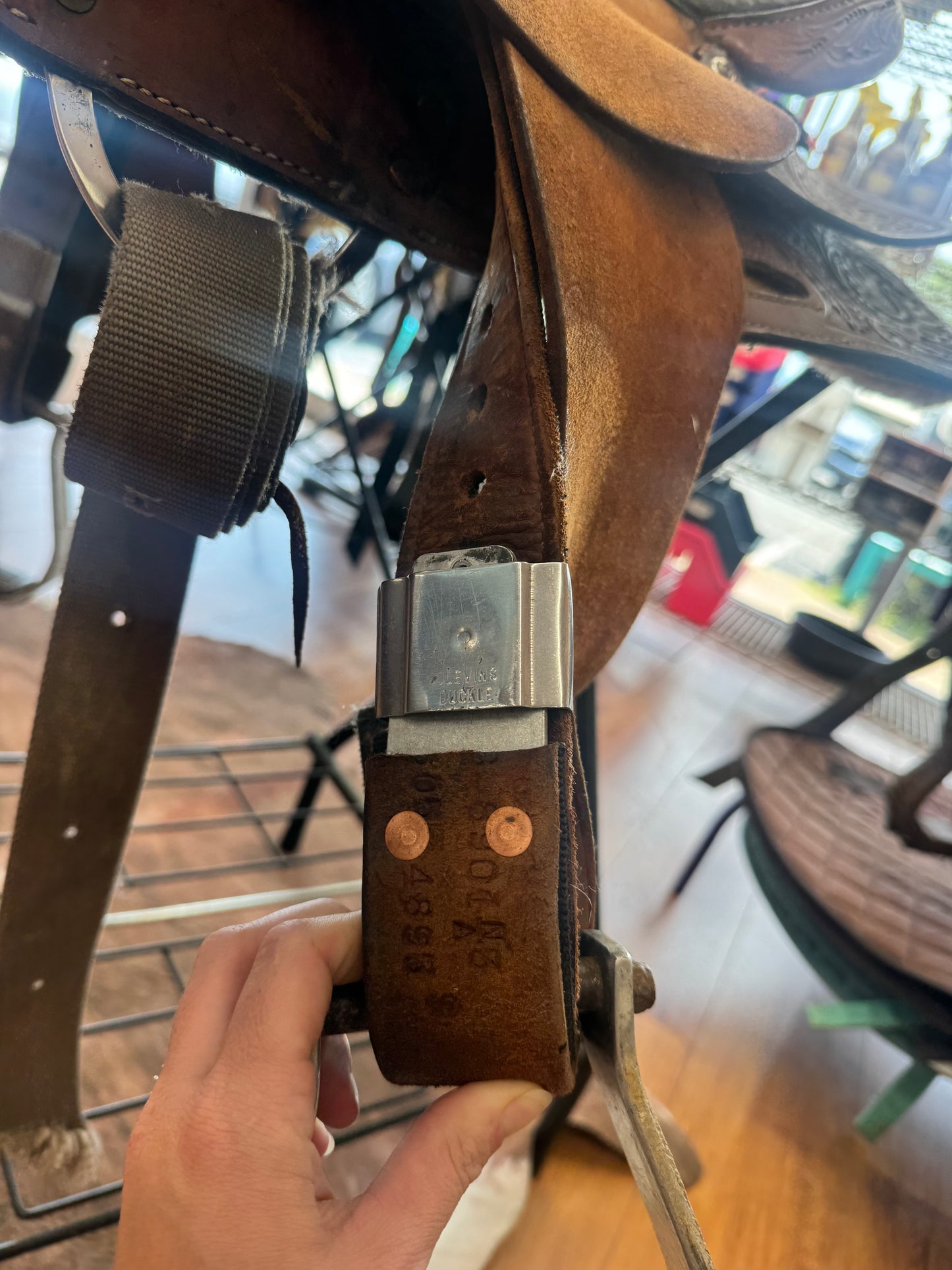13” TexTan Barrel Barrel Saddle Used
